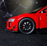 ماکت آئودی r8 lms فلزی ۱:۲۴